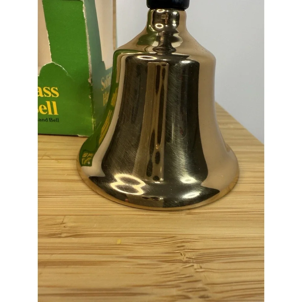 Vintage Americraft Solid Brass Bell Bevin 3 3/8